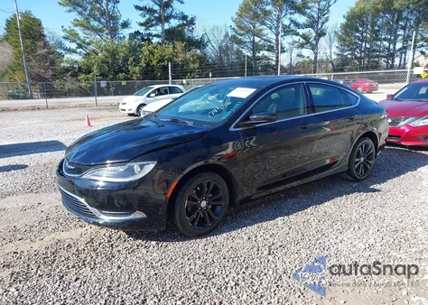 2016 Chrysler 200 Limited z USA, uszkodzony, nr VIN 1C3CCCAB5GN174556